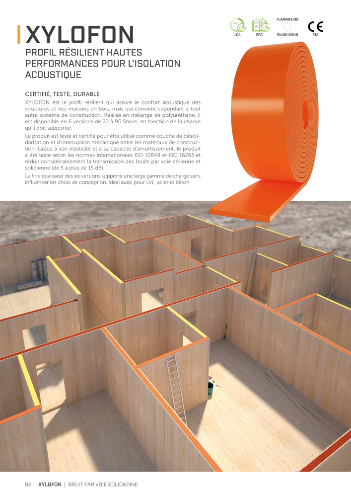 Rothoblaas - Solutions d'insonorisation n.: 20290 - Pagina 86