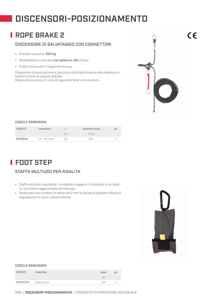 Rothoblaas - Sistemi anticaduta e dispositivi di sicurezza n.: 20292 - Pagina 206