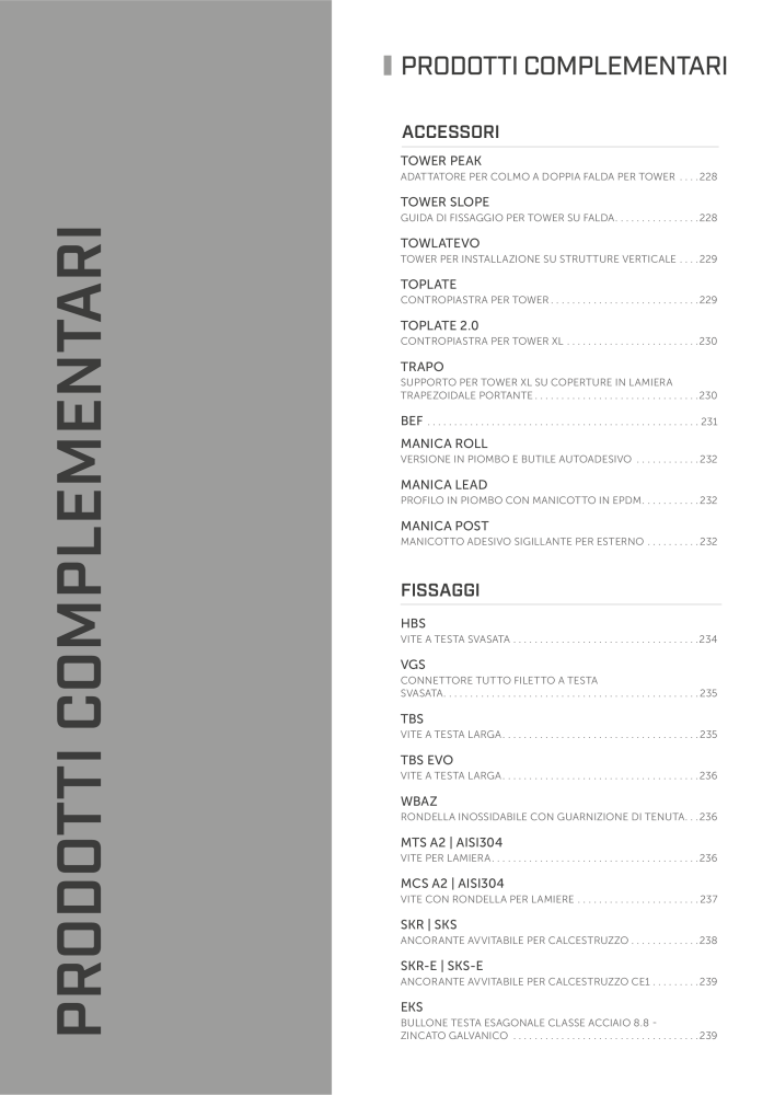 Rothoblaas - Sistemi anticaduta e dispositivi di sicurezza NO.: 20292 - Page 226