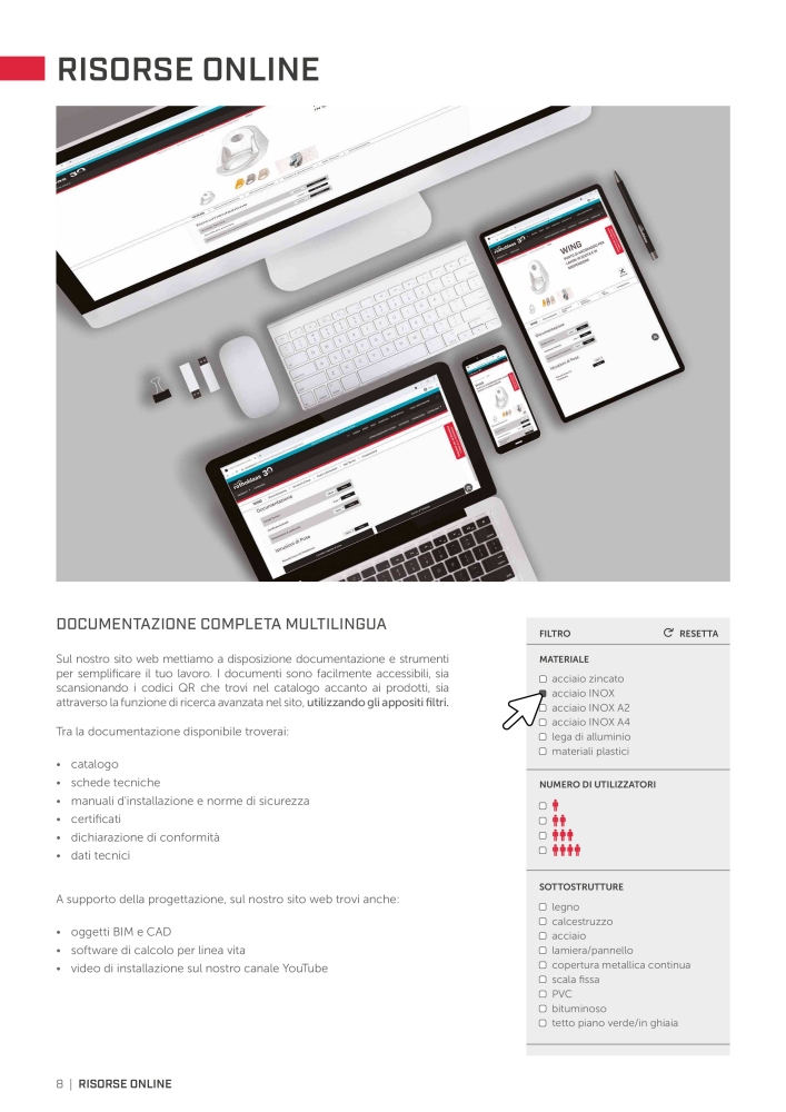 Rothoblaas - Sistemi anticaduta e dispositivi di sicurezza n.: 20292 - Pagina 8