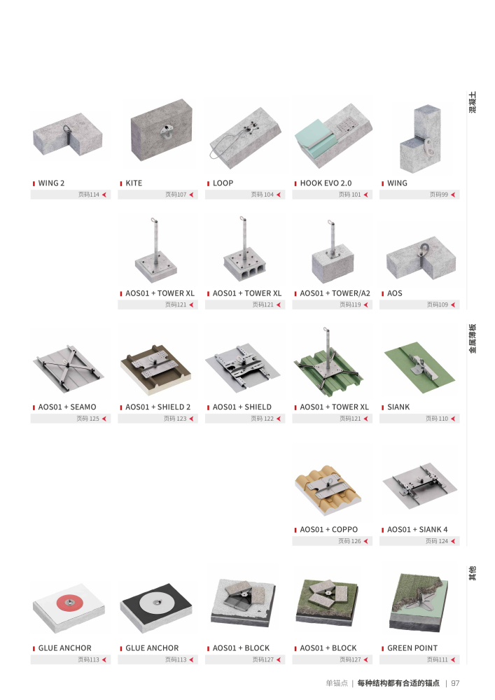 Rothoblaas - 防坠落系统和安全装置 NR.: 20294 - Pagina 97