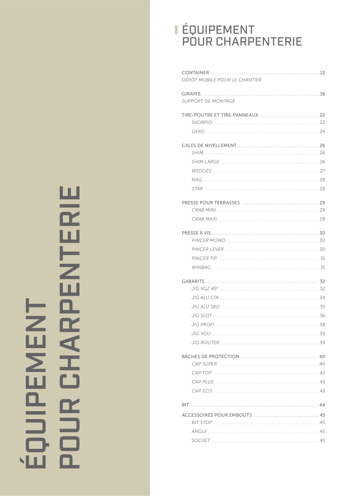 Rothoblaas - Outils pour la construction en bois NO.: 20297 - Page 10