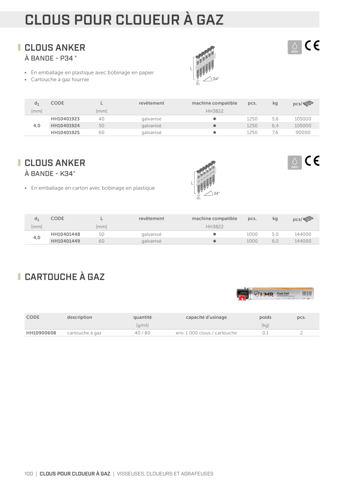 Rothoblaas - Outils pour la construction en bois Nb. : 20297 - Page 100