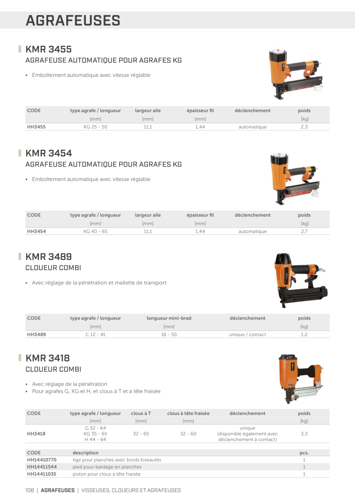 Rothoblaas - Outils pour la construction en bois NO.: 20297 - Page 106