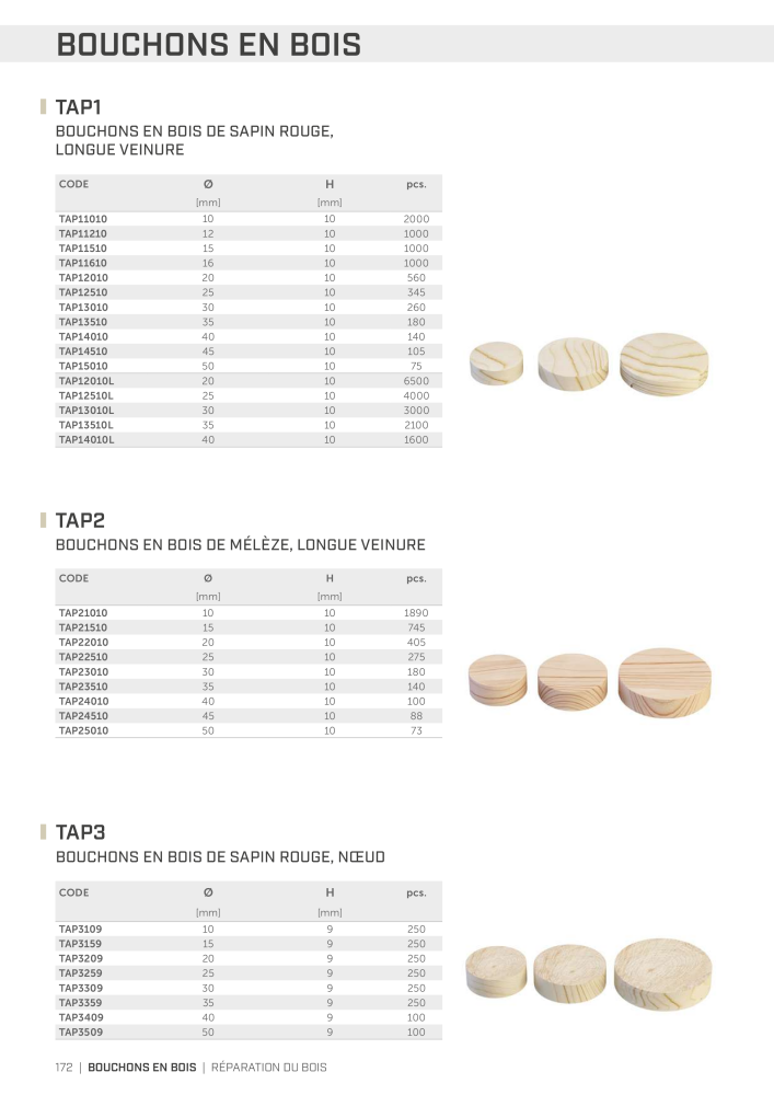 Rothoblaas - Outils pour la construction en bois NO.: 20297 - Page 172