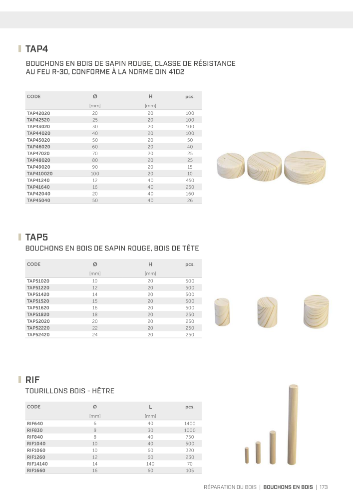 Rothoblaas - Outils pour la construction en bois n.: 20297 - Pagina 173