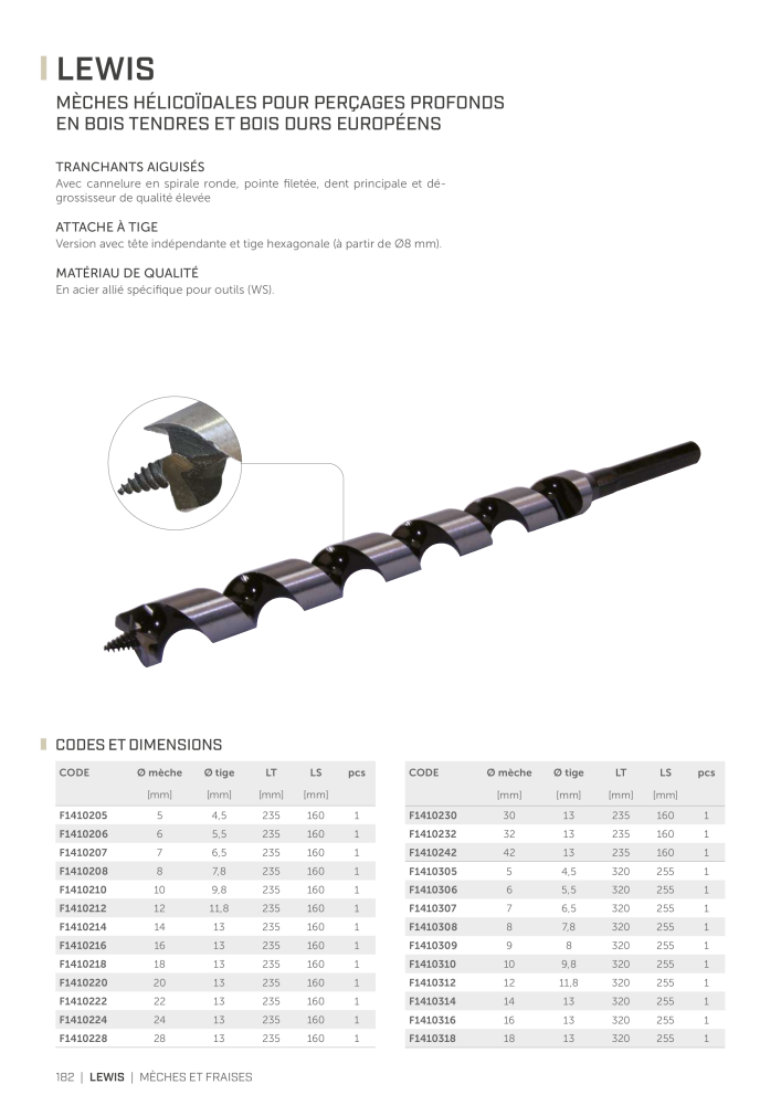 Rothoblaas - Outils pour la construction en bois Nb. : 20297 - Page 182