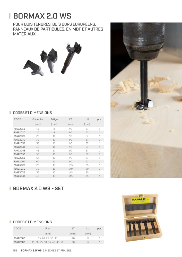 Rothoblaas - Outils pour la construction en bois Nb. : 20297 - Page 188