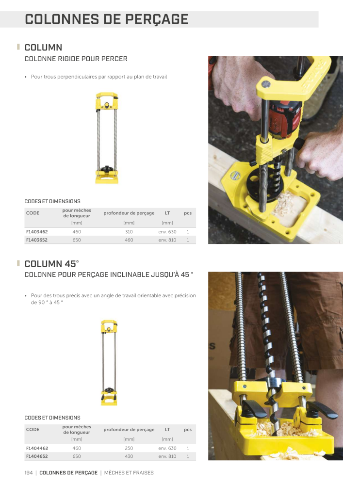 Rothoblaas - Outils pour la construction en bois Nb. : 20297 - Page 194