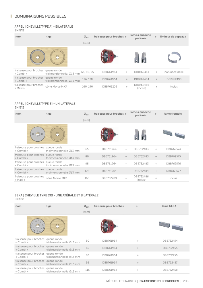 Rothoblaas - Outils pour la construction en bois Nº: 20297 - Página 203