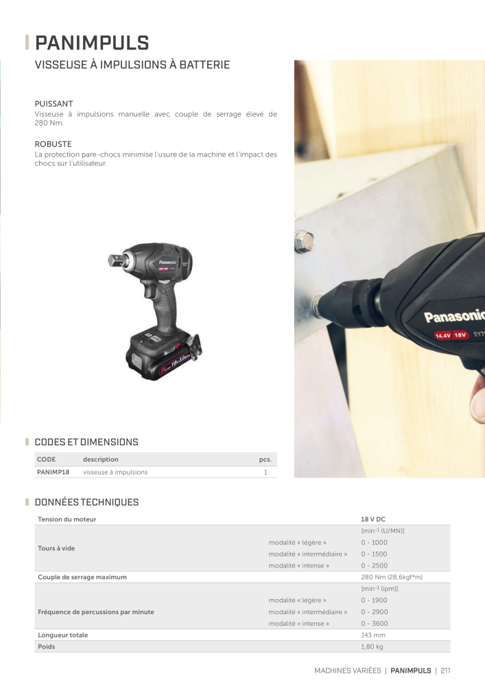 Rothoblaas - Outils pour la construction en bois Nb. : 20297 - Page 211