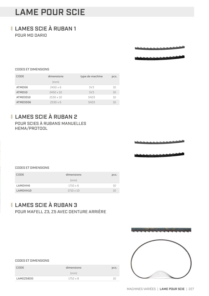 Rothoblaas - Outils pour la construction en bois NR.: 20297 - Seite 227