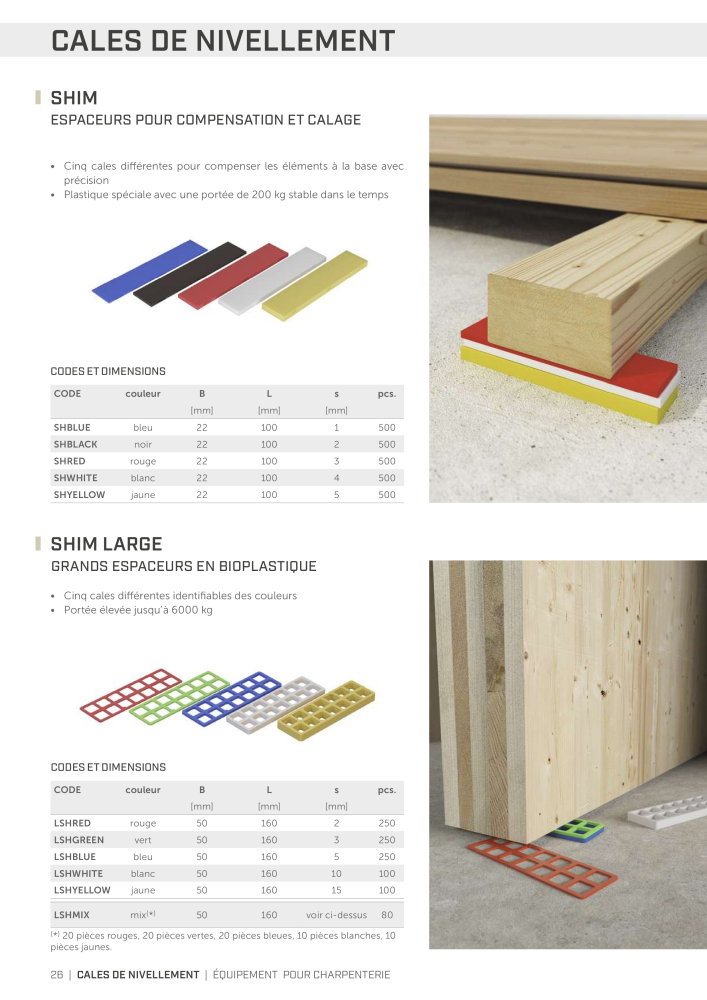 Rothoblaas - Outils pour la construction en bois Nb. : 20297 - Page 26