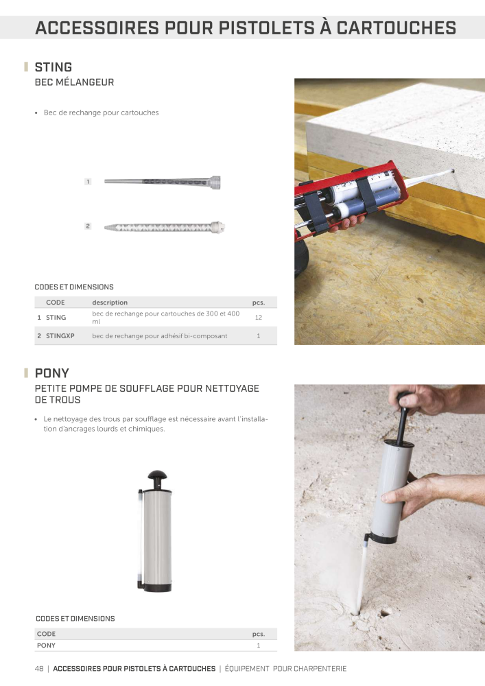 Rothoblaas - Outils pour la construction en bois Nb. : 20297 - Page 48