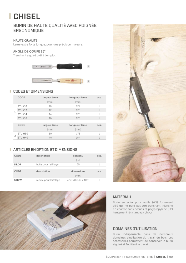 Rothoblaas - Outils pour la construction en bois NO.: 20297 - Page 59