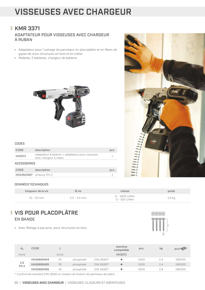 Rothoblaas - Outils pour la construction en bois Nº: 20297 - Página 82