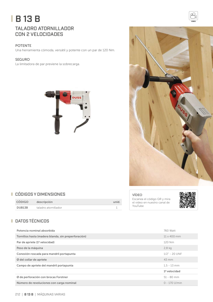 Rothoblaas - Herramientas para la construcción en madera Nº: 20299 - Página 212