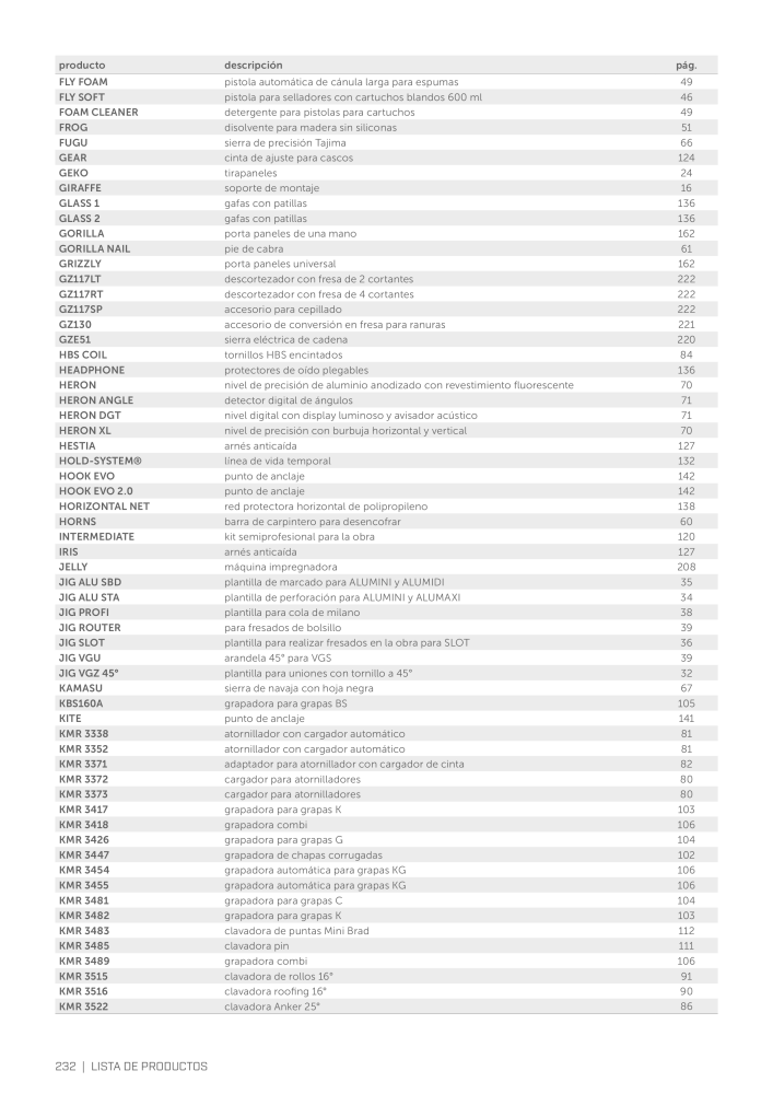 Rothoblaas - Herramientas para la construcción en madera n.: 20299 - Pagina 232