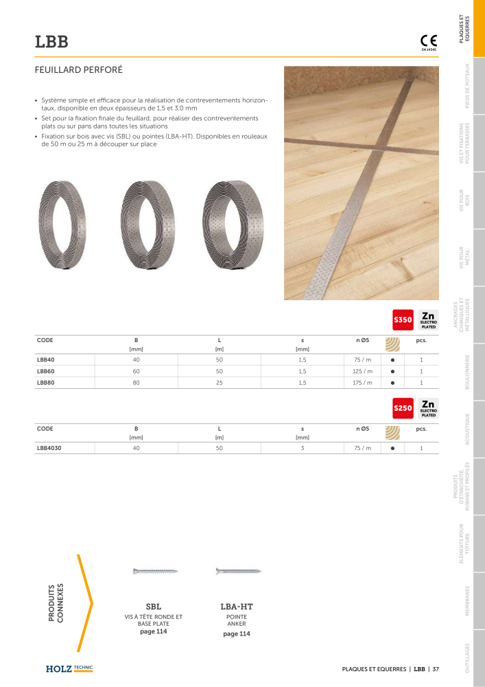 Catalogue Holz Technic Nº: 20300 - Página 39