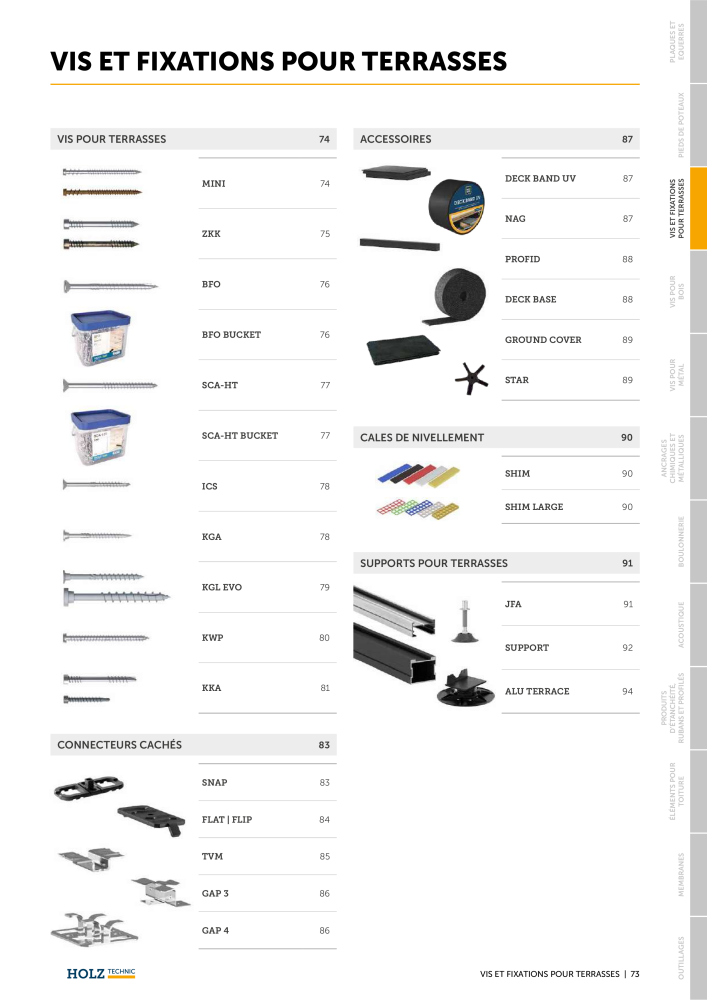 Catalogue Holz Technic Nº: 20300 - Página 75