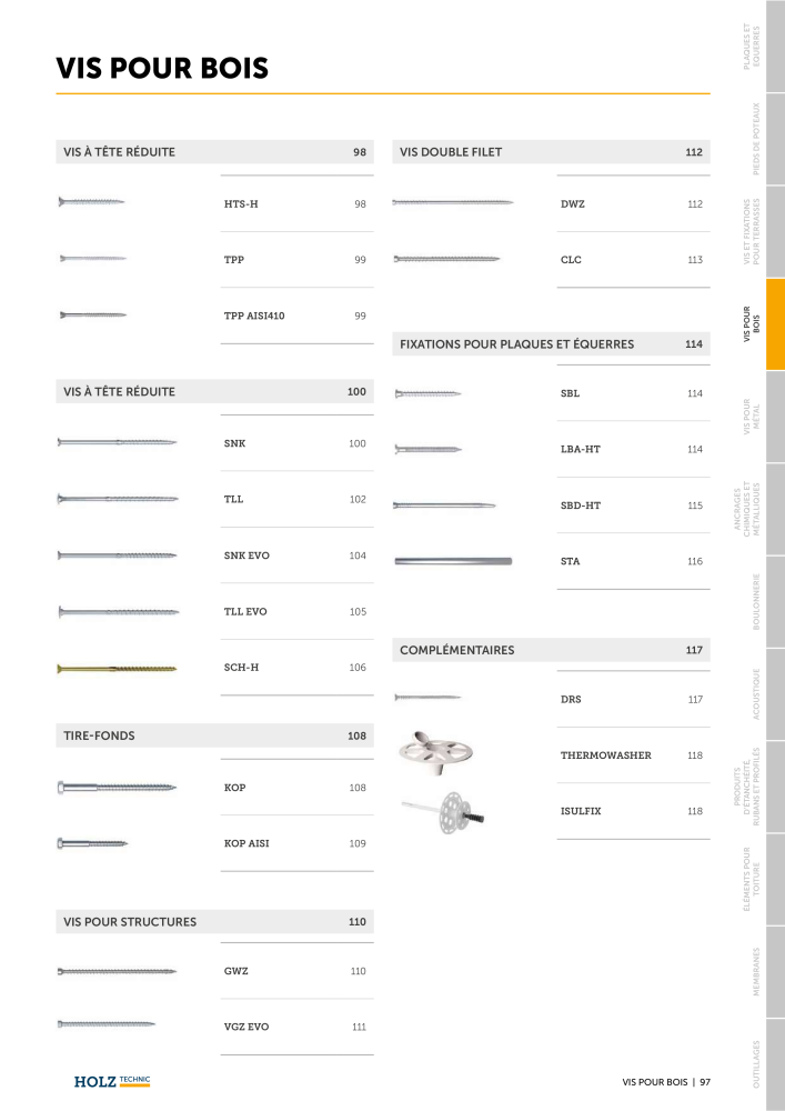 Catalogue Holz Technic Nº: 20300 - Página 99