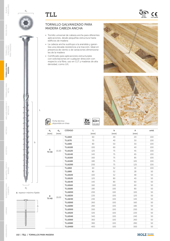 Catálogo Holz Technic Nº: 20301 - Página 104