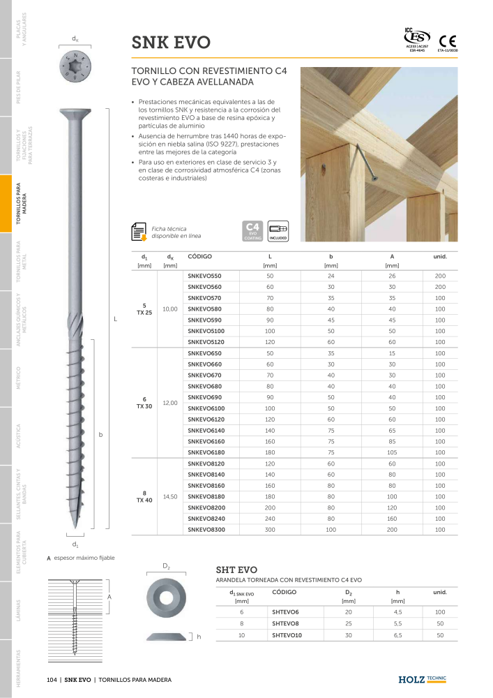 Catálogo Holz Technic Nº: 20301 - Página 106