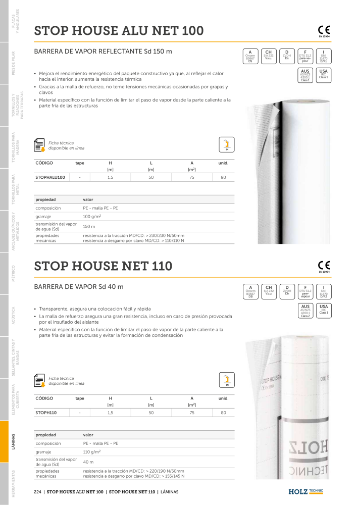 Catálogo Holz Technic NO.: 20301 - Page 226