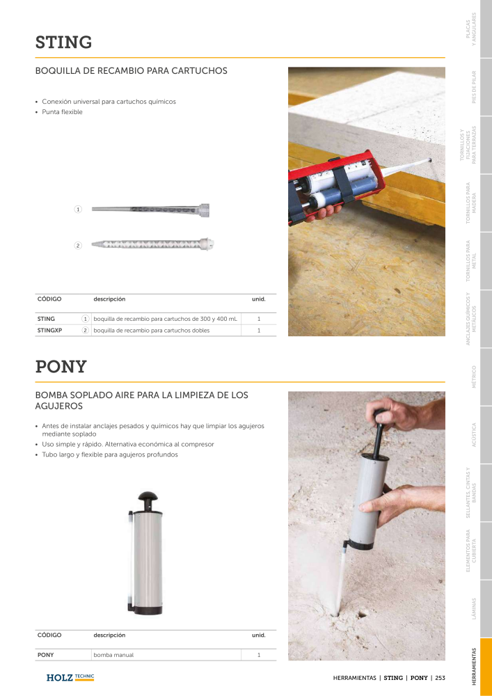 Catálogo Holz Technic Nº: 20301 - Página 255