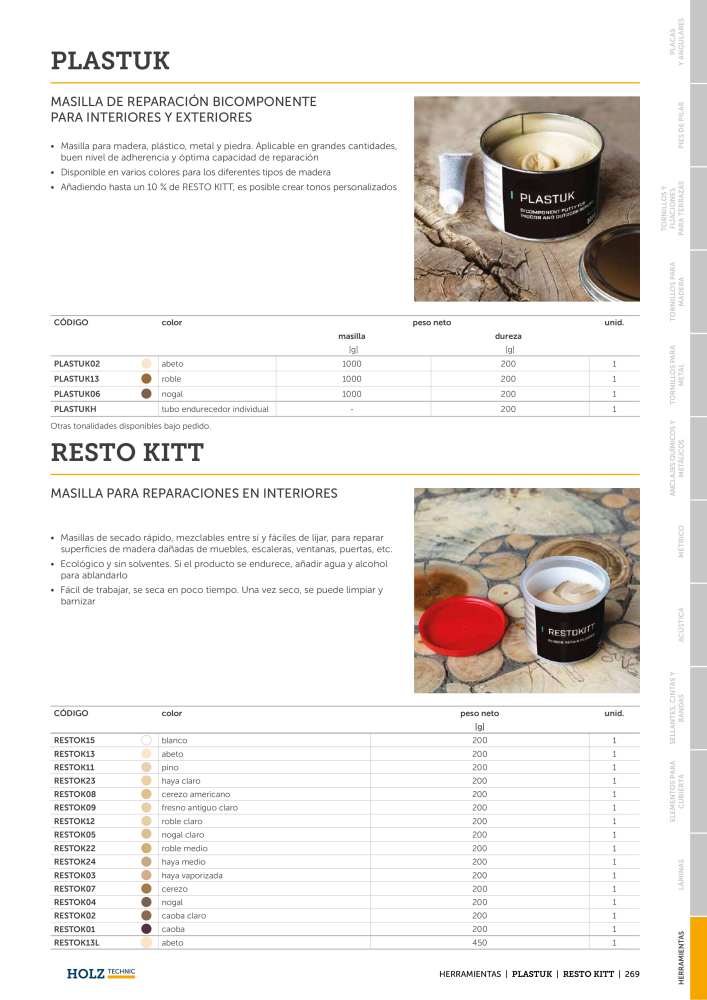Catálogo Holz Technic Nº: 20301 - Página 271