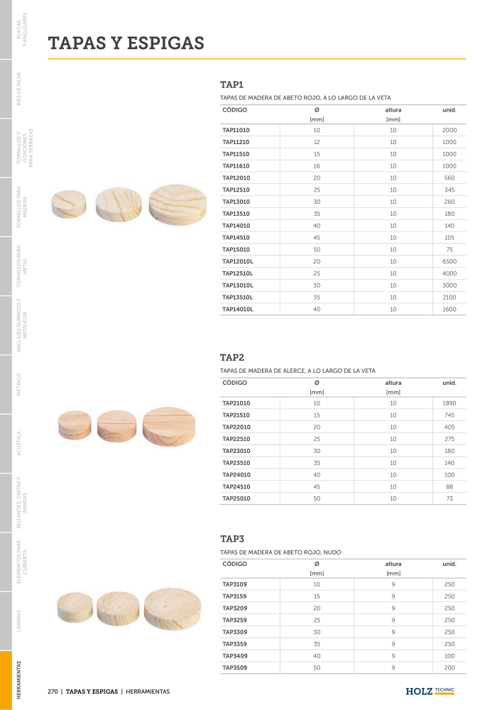 Catálogo Holz Technic NO.: 20301 - Page 272