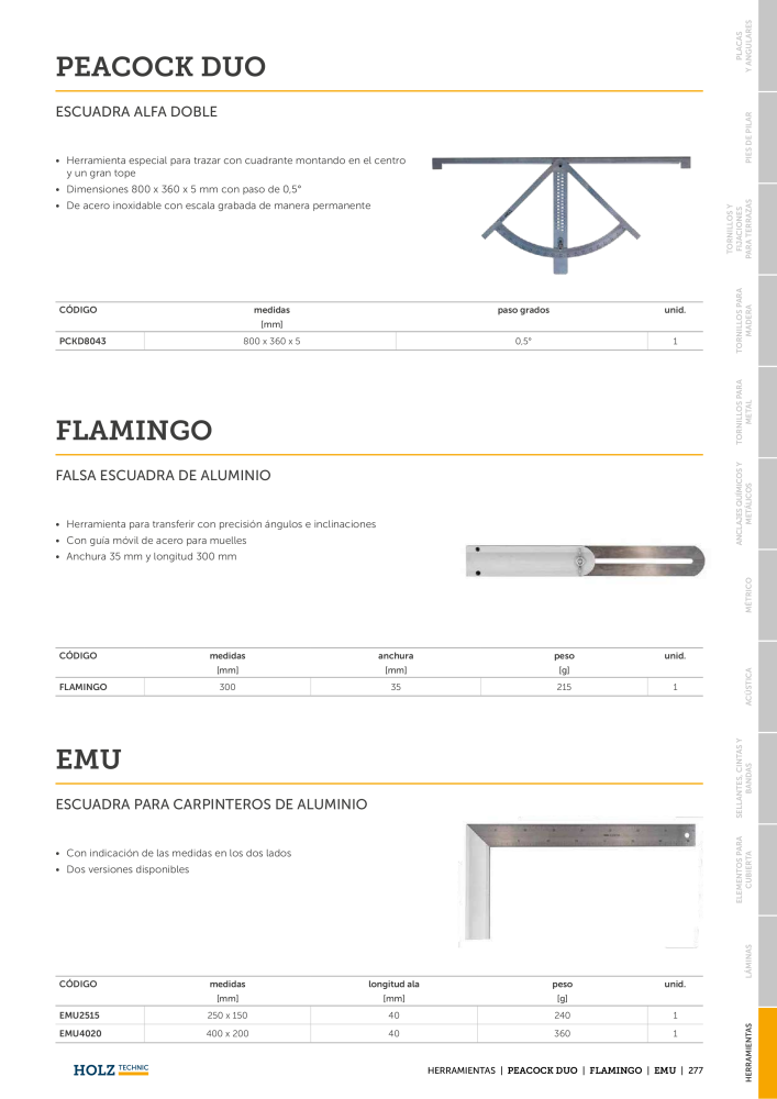 Catálogo Holz Technic Nº: 20301 - Página 279