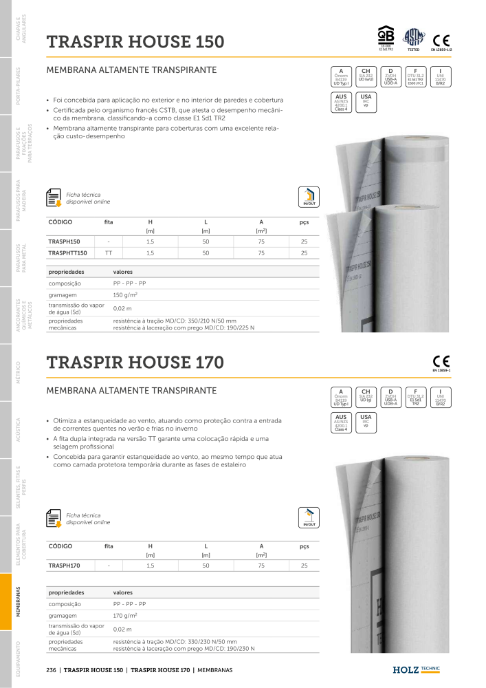 Holz Technic Catálogo PT Nb. : 20302 - Page 238