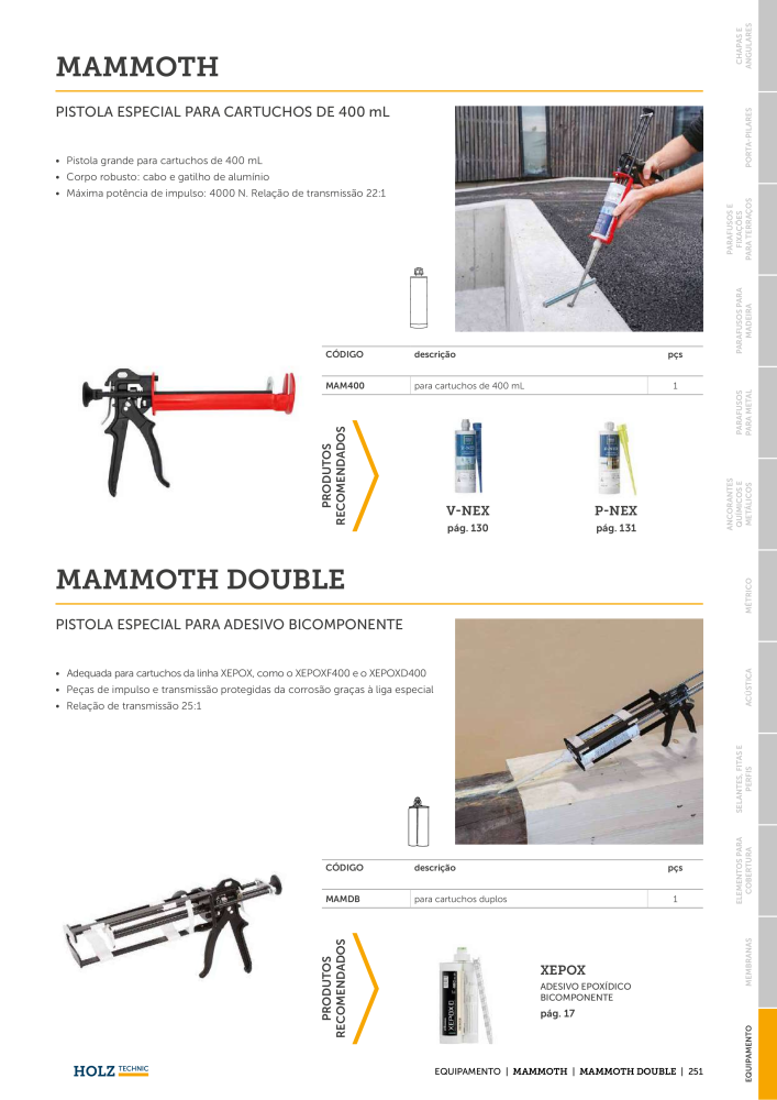 Holz Technic Catálogo PT NR.: 20302 - Seite 253