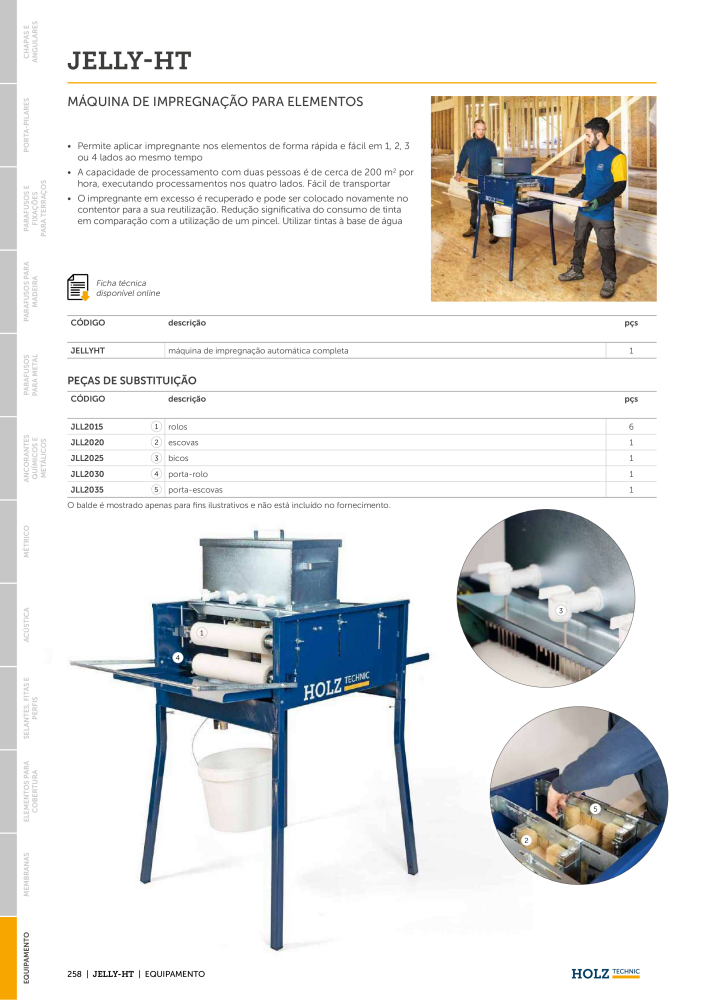 Holz Technic Catálogo PT NO.: 20302 - Page 260