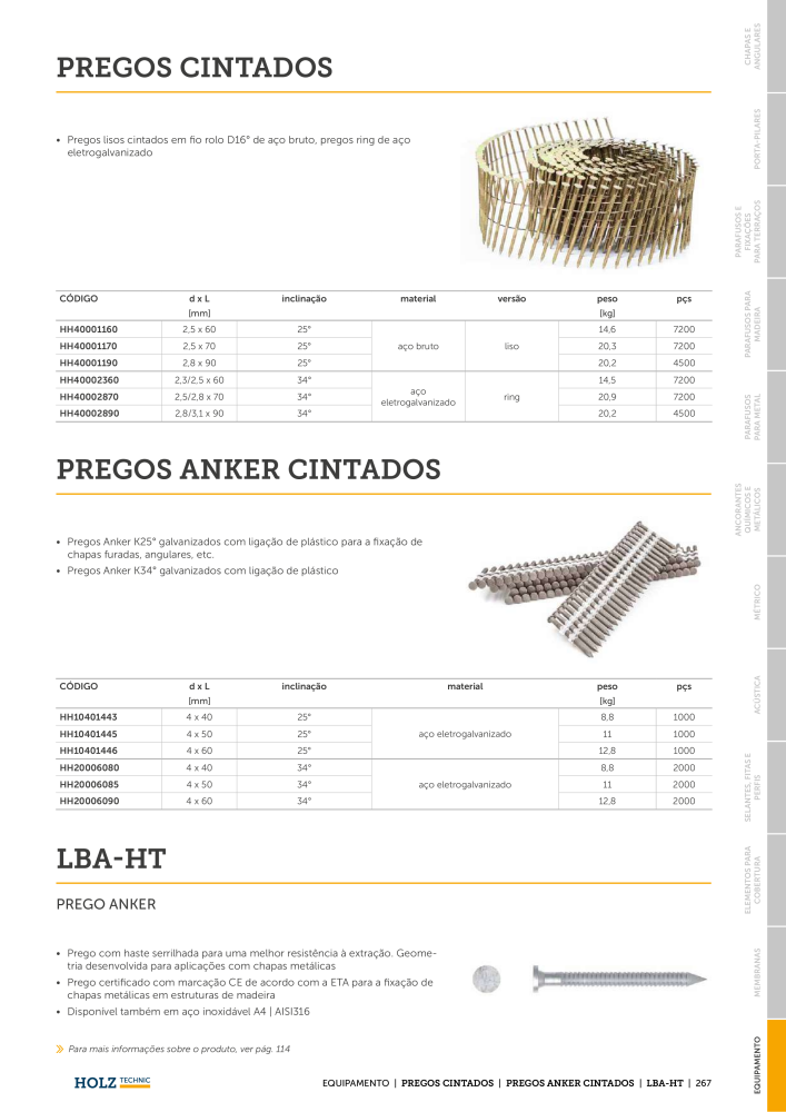 Holz Technic Catálogo PT Nº: 20302 - Página 269