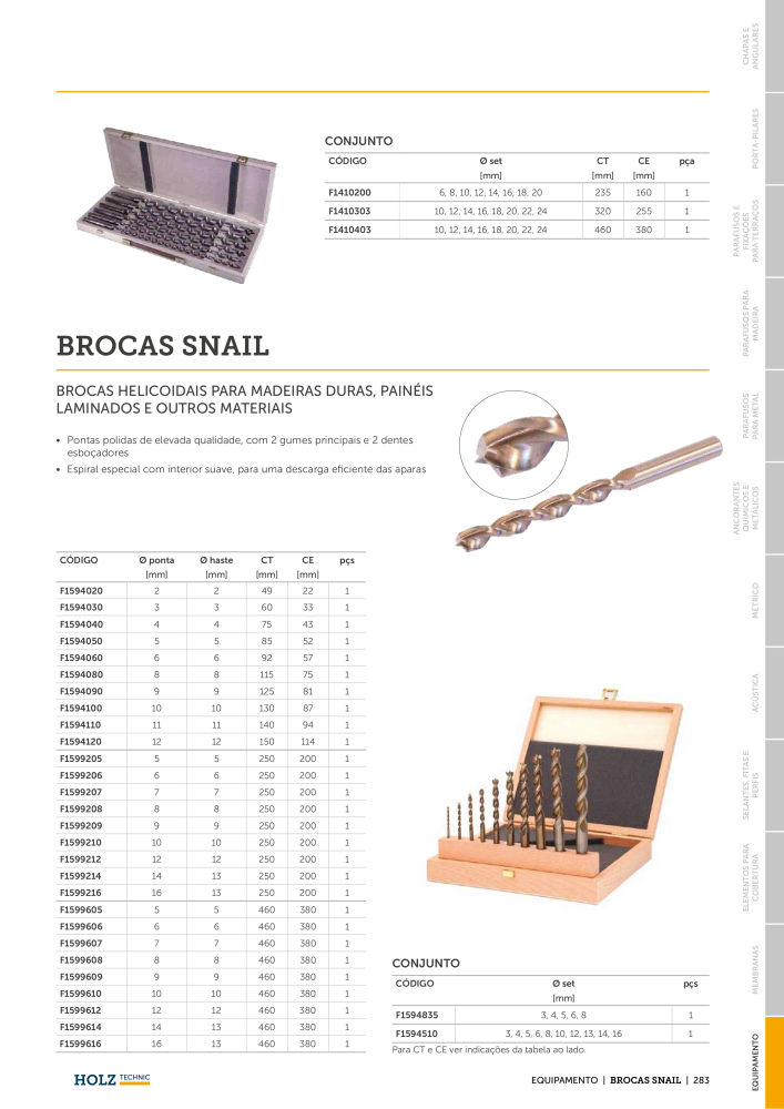 Holz Technic Catálogo PT NR.: 20302 - Seite 285