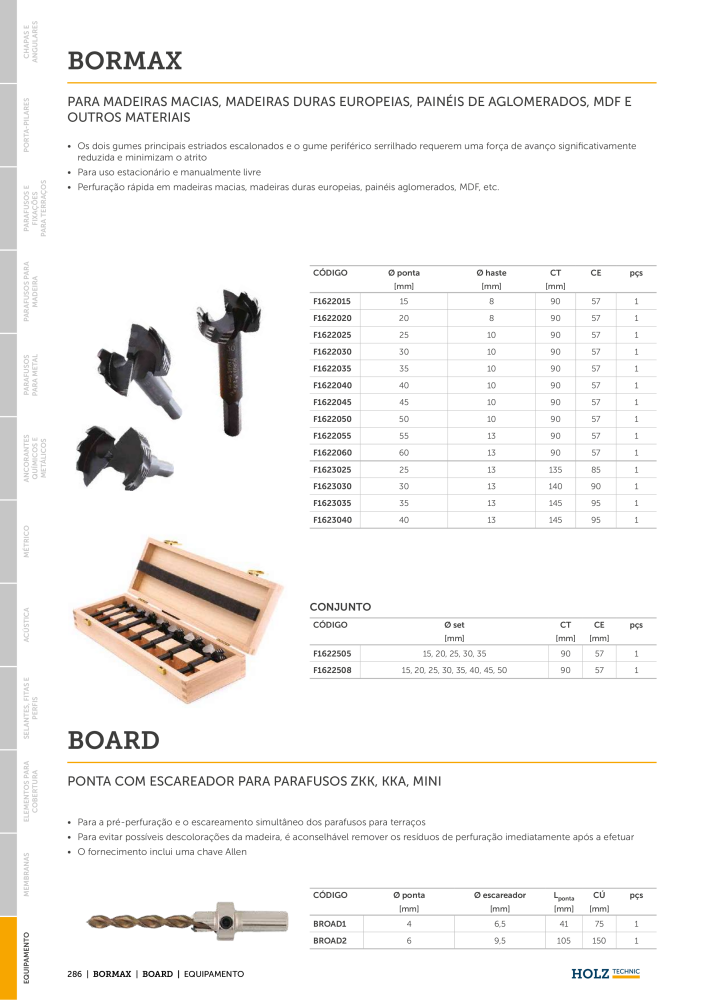 Holz Technic Catálogo PT NO.: 20302 - Page 288