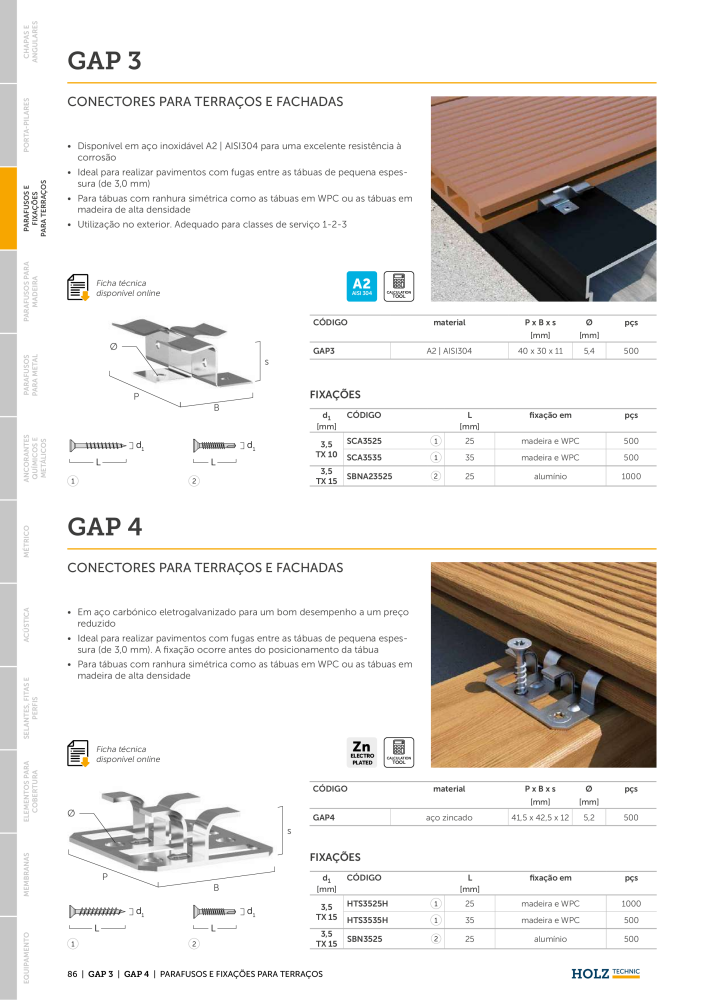 Holz Technic Catálogo PT NR.: 20302 - Seite 88