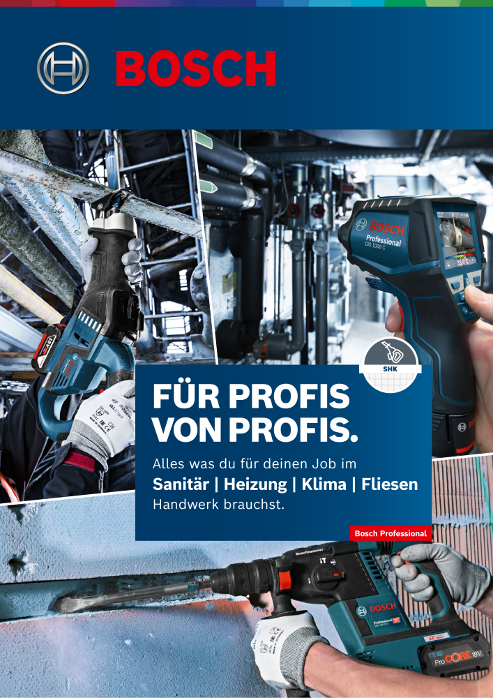 Bosch - Profikatalog Sanitär NR.: 20304