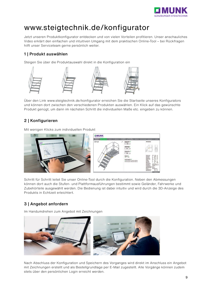 MUNK - Treppen, Überstiege & Laufstege NR.: 20316 - Seite 9