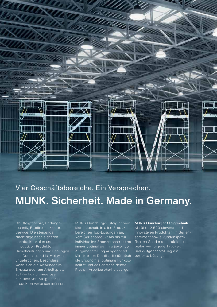 MUNK - Leitern, Plattformen, Podesttreppen und FlexxLift NR.: 20318 - Pagina 4