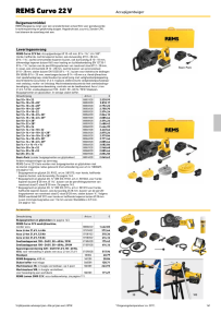 REMS Accu Curvo 22V set 12-15-18-22-28 580057 R110G