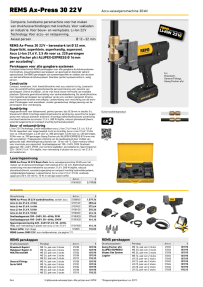 REMS Ax-Press HK aandrijfapparaat 574302 RN