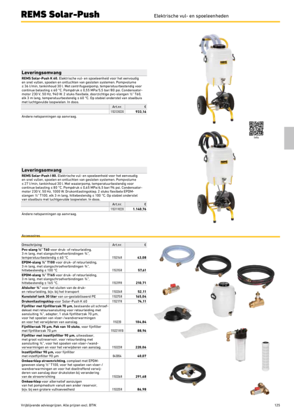 REMS EPDM-weefselslang 1/2” T 100 115315 R