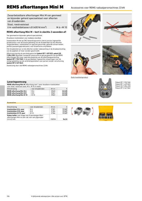 REMS Tussentang Z8* 574702 R