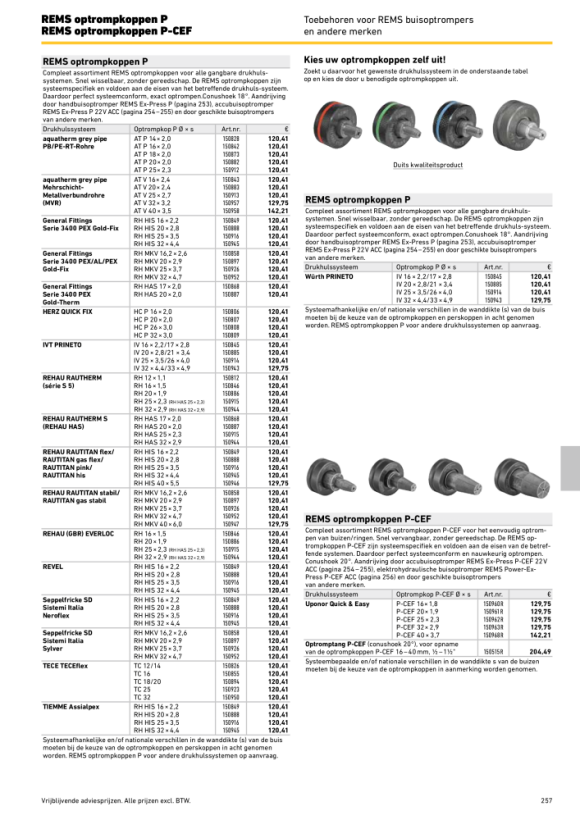 REMS Spreidkop AT V 16 x 2,4 150843