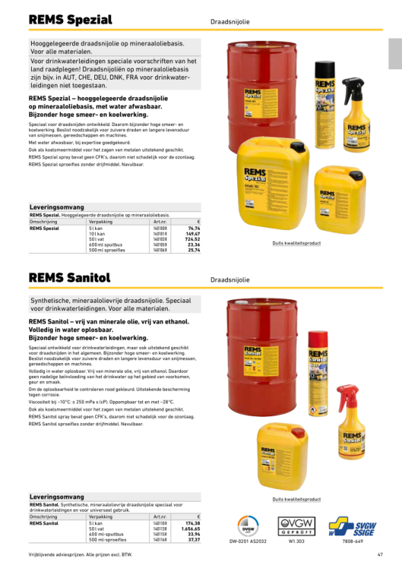 REMS Sanitol 140113 R