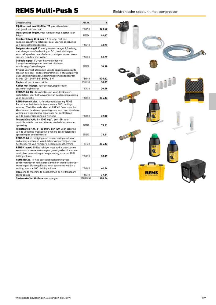 REMS Hoofdcatalogus Buisverwerking NR.: 20322 - Seite 119