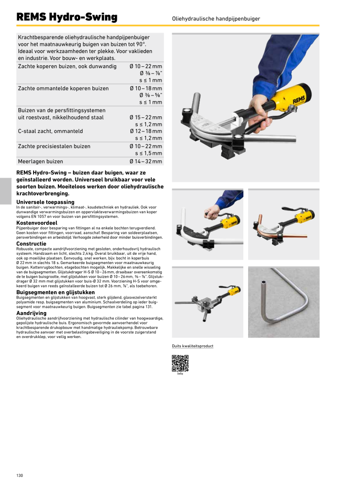 REMS Hoofdcatalogus Buisverwerking NR.: 20322 - Pagina 130